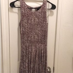 Cynthia Rowley brown and white dress